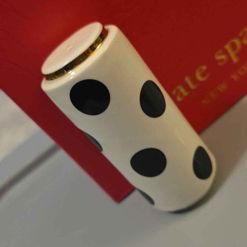 (J64) Kate Spade Dot & Stripes Salt and Pepper Shaker - Picture 4 of 10